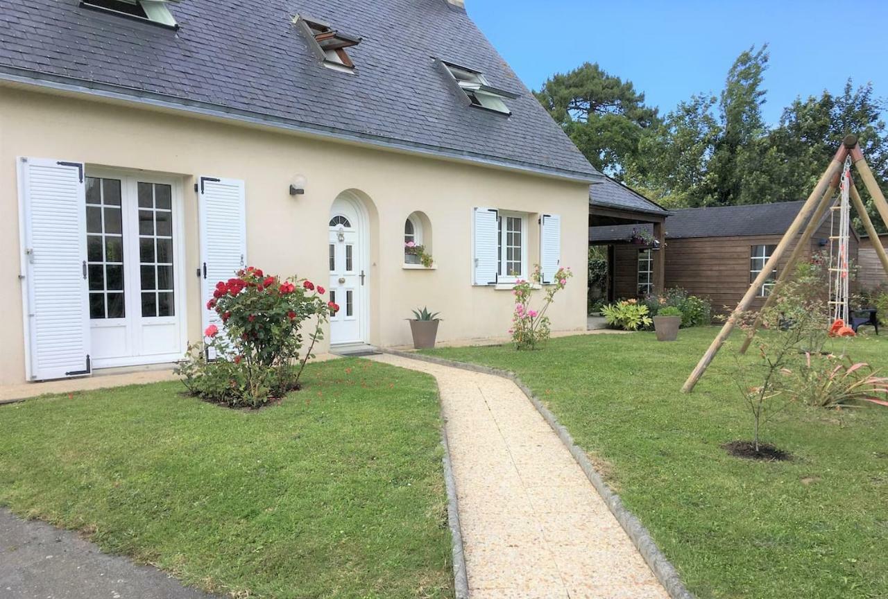 Maison proche bord de mer Guissény Buitenkant foto